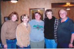 Donna, Carol, me, Betty, Joe