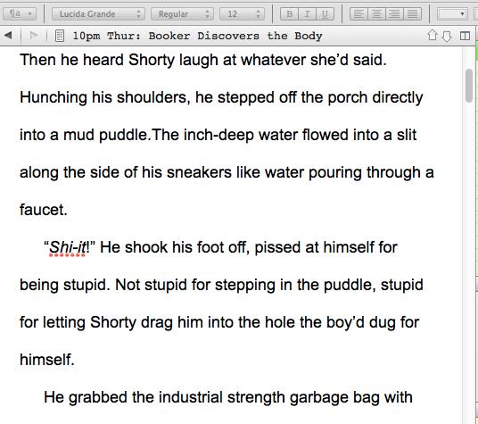 You can format the view font any way you want to.