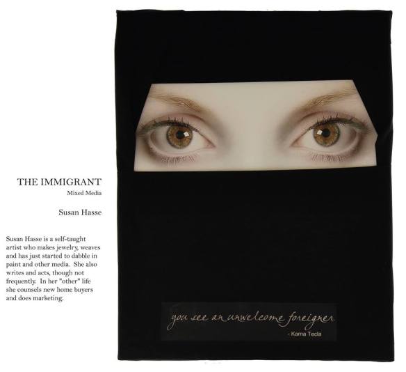 The Immigrant artwork by Susan Hasse