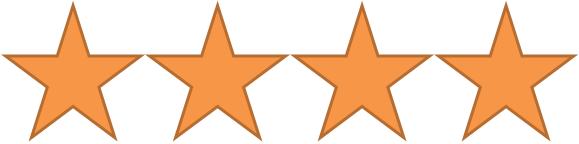 4 star review